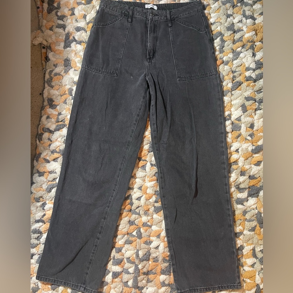 Wild Fable Women's Black Wide-Leg Jeans - Classic Casual Style